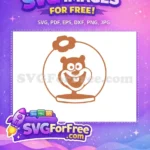 Free Sandy Cheeks Smiling Free Flower Pot SpongeBob Free SVG - Instant Download