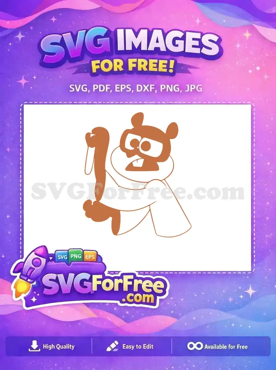 Free Sandy Cheeks Downvote Free Cartoon Character Spongebob Free SVG