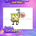 Free Goofy Eyes Free Hand on Mouth SpongeBob Free SVG - Instant Download