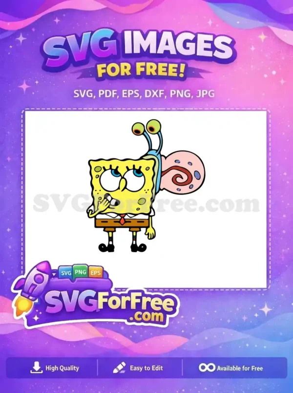 Free Goofy Eyes Free Hand on Mouth SpongeBob Free SVG Free Goofy Eyes Free Hand on Mouth SpongeBob Free SVG