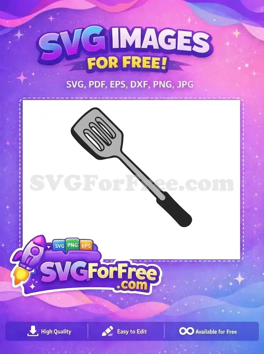 Free Spatula Gray Free Kitchen Utensil Spongebob Free SVG