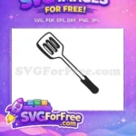 Free Kitchen Spatula Free Cooking Utensil Spongebob Free SVG - Instant Download