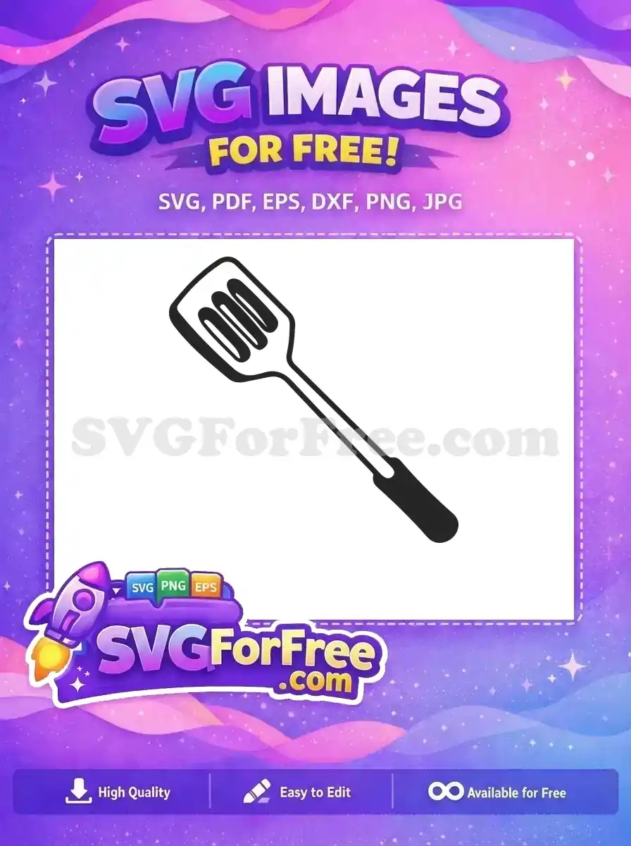 Free Kitchen Spatula Free Cooking Utensil Spongebob Free SVG