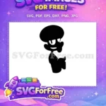 Free Squidward Tentacles Silhouette Free Posing Sarcastic SpongeBob Free SVG - Instant Download