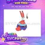 Free Angry Mr Krabs Free Plankton Helicopter SpongeBob Free SVG - Instant Download
