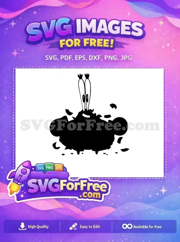 Free Grumpy Mr Krabs Free Cartoon SpongeBob Free SVG