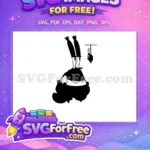 Free Upside Down Free Plankton Funny SpongeBob Free SVG - Instant Download