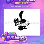Free Upside Down Free Black and White Game Free SVG - Instant Download