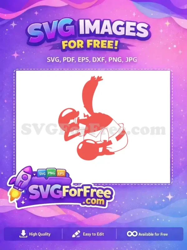 Free Coral Angry Squidward Free Clarinet SpongeBob Free SVG