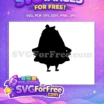 Free Pufferfish Mrs Puff Silhouette Free Wearing Sailor Hat SpongeBob SquarePants Free SVG - Instant Download