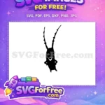 Free Plankton Silhouette Free Single Eye SpongeBob Free SVG - Instant Download