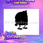 Free Sandy Cheeks Silhouette Free Texas Cartoon SpongeBob Free SVG - Instant Download