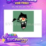 Free Red Eye Free Angry Plankton SpongeBob Free SVG - Instant Download