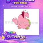 Free Open Mouth Free Goofy Eyes SpongeBob Free SVG - Instant Download