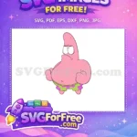 Free Angry Eyes Free Pink Body SpongeBob Free SVG - Instant Download