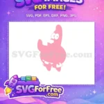 Free Goofy Eyes Free Pink Starfish SpongeBob Free SVG 4 - Instant Download