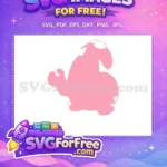 Free Pink Patrick Star Free Goofy Pose SpongeBob Free SVG - Instant Download