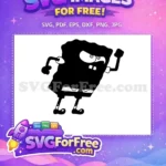 Free Angry Expression Free SpongeBob Cartoon Movie Free SVG - Instant Download