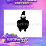 Free Googly Eyes Free Silhouette Patrick Star Spongebob Free SVG - Instant Download