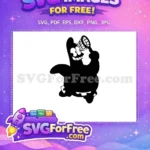 Free Patrick Star Catching Jellyfish Free Cartoon Funny Pose Free SVG - Instant Download