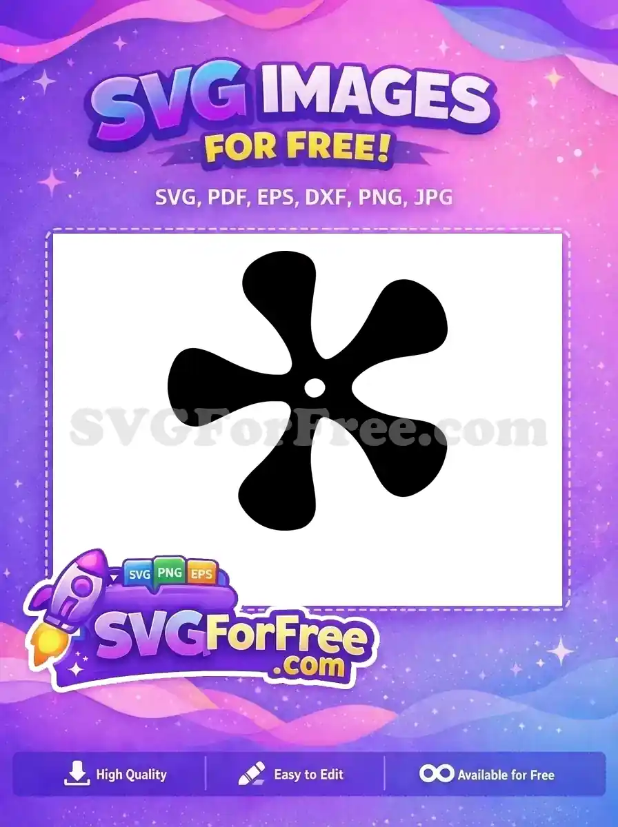Free Black Flower Free Simple SpongeBob Free SVG