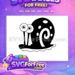 Free Googly Eyes Free Snail Gary SpongeBob Free SVG - Instant Download