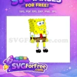 Free Smiling Face Free Buck Teeth SpongeBob Free SVG - Instant Download