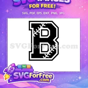 Free Baseball Stitch Free Letter B Sport Free SVG 1 Free Baseball Stitch Free Letter B Sport Free SVG 1
