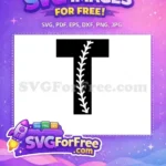 Free White Baseball Free Seam Sport Free SVG - Instant Download