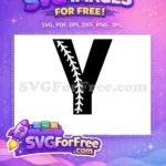 Free Number One Free Baseball Sport Free SVG - Instant Download