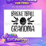 Free Basketball Grandma Free Ball Sport Free SVG - Instant Download