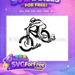 Free Mountain Bike Rider Free Dirt Sport Free SVG - Instant Download