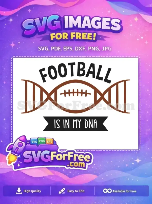 Free Brown Football Free DNA Strand Sport Free SVG Free Brown Football Free DNA Strand Sport Free SVG