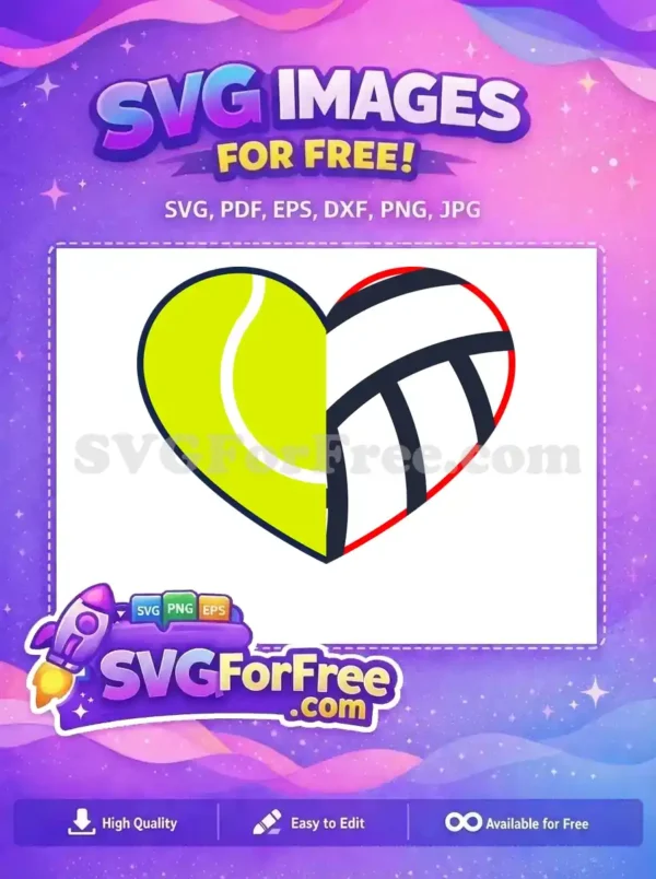 Free Yellow Tennis Free Navy Volleyball Sport Free SVG