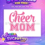 Free Curvy Cheer Free Mom Sport Design Free SVG - Instant Download