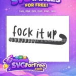 Free Hockey Stick Free Puck Sport Saying Free SVG - Instant Download