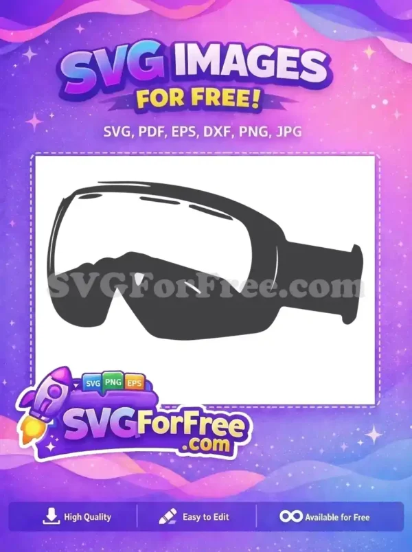 Free Ski Goggles Free Sport Design Winter Free SVG