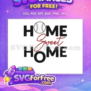 Free Baseball Home Free Sweet Home Sport Free SVG