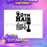 Free Kettlebell Graphic Free Dumbbell Sporty Gym Free SVG - Instant Download