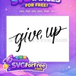 Free Script Text Free Calligraphy Design Motivation Free SVG - Instant Download