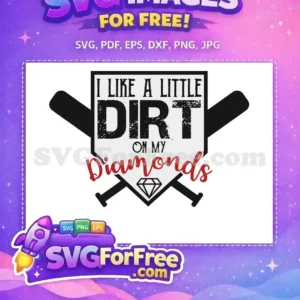 Free Baseball Bats Free Diamond Inscription Sport Free SVG