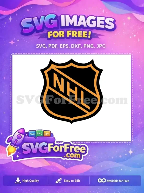Free NHL Shield Free Sport Logos Hockey Free SVG