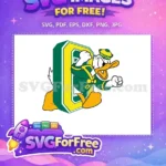 Free Angry Duck Free Oregon Yellow Green Sport Free SVG - Instant Download