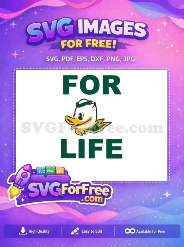 Free Oregon Duck Smiling Free Sport Logos Oregon Free SVG