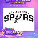 Free Spurs Logo Free Silver Detail Sport Free SVG - Instant Download