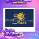 Free Yellow Ball Free Indiana Pacers Sport Free SVG - Instant Download