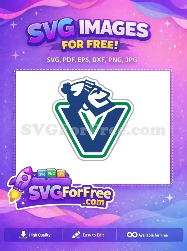 Free Hockey Stick Free Skate Logo Vancouver Free SVG