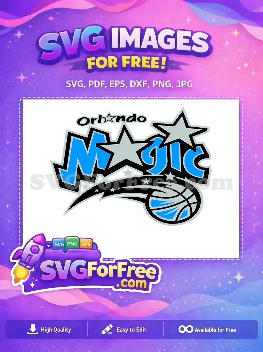 Free Blue Magic Stars Free Basketball Sport Logos Free SVG