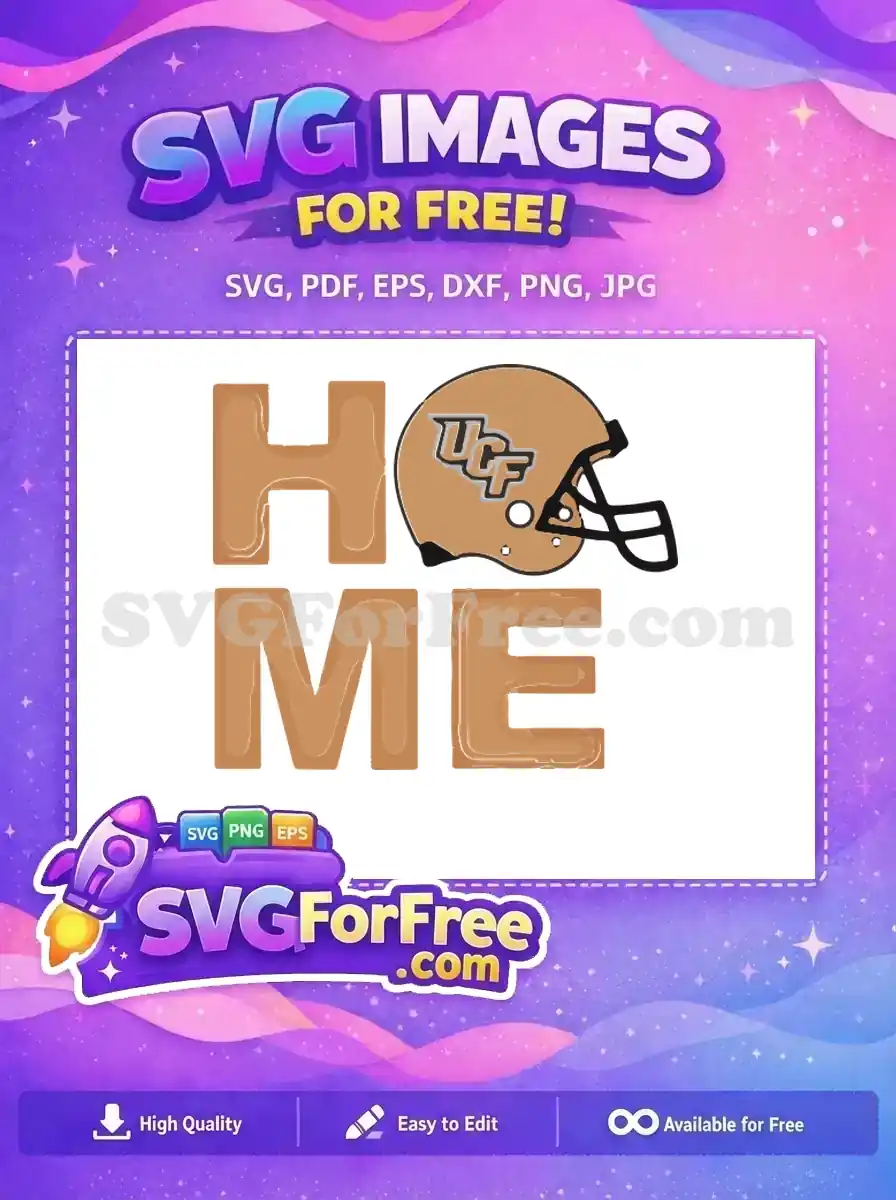 Free UCF Knights Home Free Football Helmet Sport Free SVG