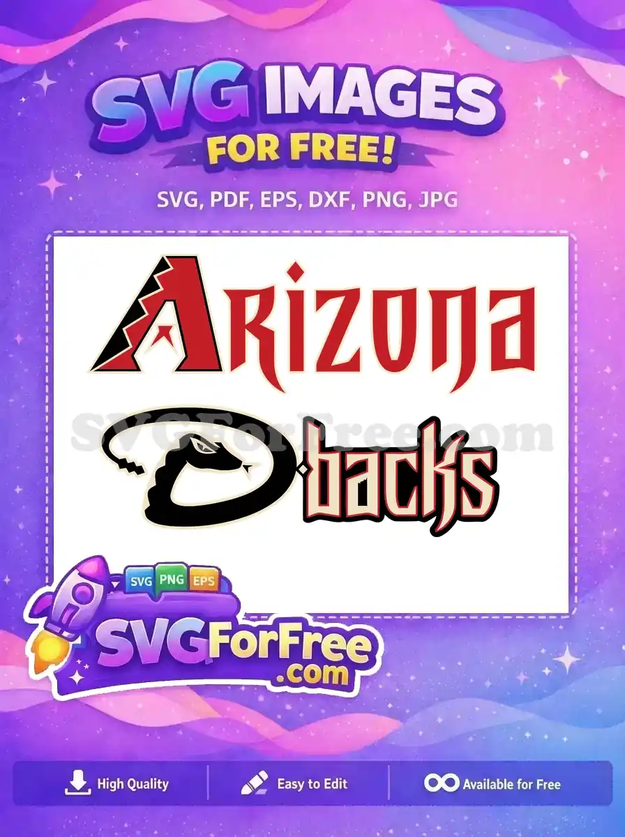 Free Arizona Diamondbacks Logo Free Sport Logos Free SVG 2